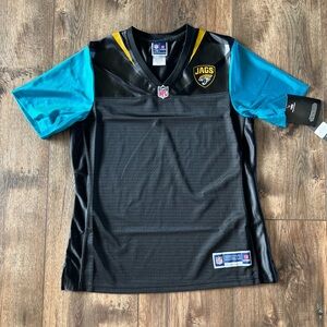 NWT Jacksonville Jaguars Women’s NFL Pro Line Blank Jersey Black Size Small